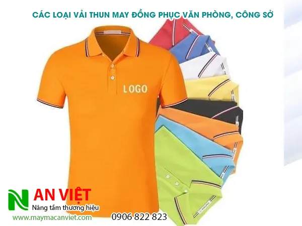 Các loại vải thun may đồng phục văn phòng, công sở