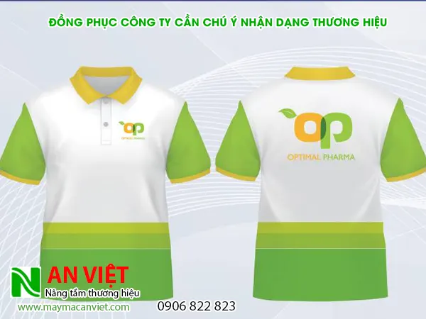 đồng phục công ty cần chú ý nhận dạng thương hiệu