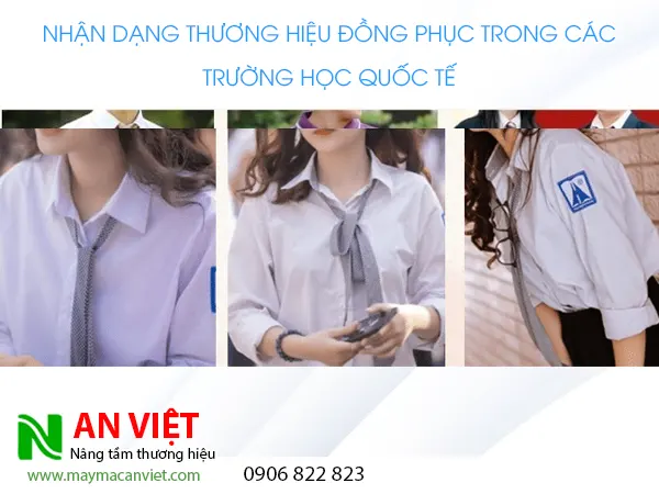 nhận dạng thương hiệu đồng phục trong các trường học quốc tế