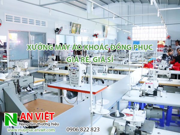 Xưởng may Áo khoác đồng phục giá rẻ, giá sỉ